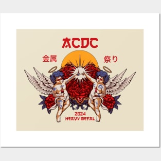 acdc Posters and Art